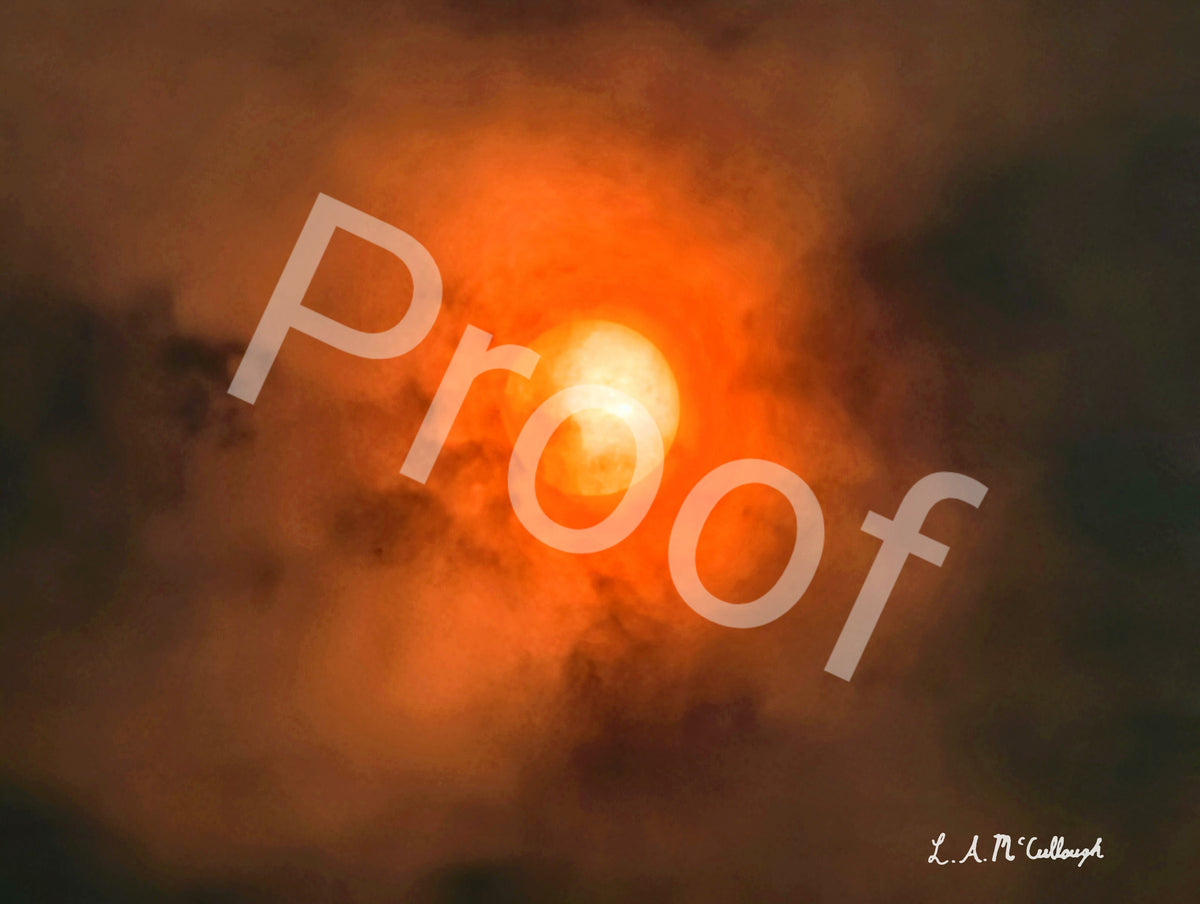 Smoke Encased Sun