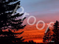 Orange and Blue Sunset Saskatoon