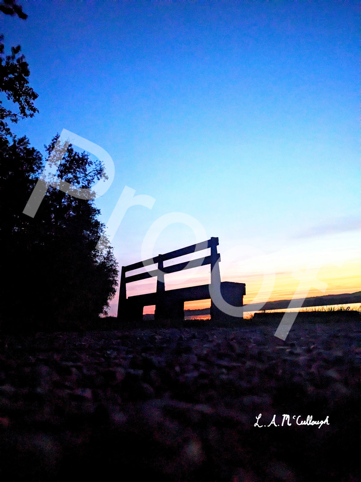 A Peaceful Evening at Struthers Lake