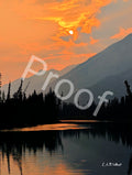 Dusk in Banff